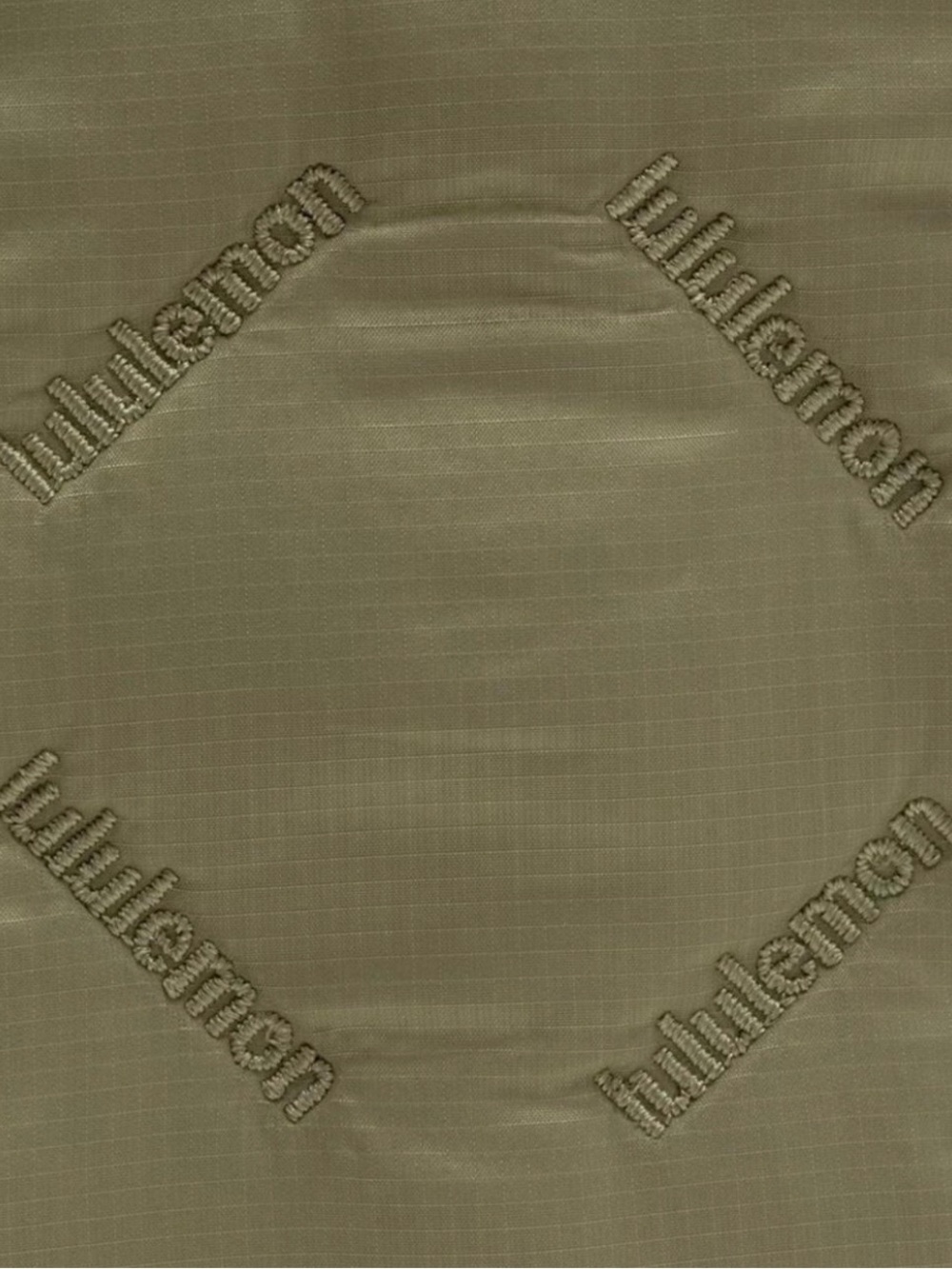 Lululemon Quilty Pleasures Phone Crossbody Bag 1L Bay Leaf Quilted Nylon NWOT - Picture 2 of 6